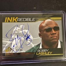 2025 Upper Deck AEW SP Signature Bobby Lashley Inkredible Auto /99 #INK-BL
