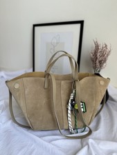 borsa In pelle  Scamosciata, Borsa Da donna made in italy