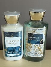 Bath  Body Works Saltwater Breeze Body Wash  Body Lotion