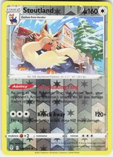 STOUTLAND 135/203 RARE EVOLVING SKIES POKEMON REVERSE HOLO NM
