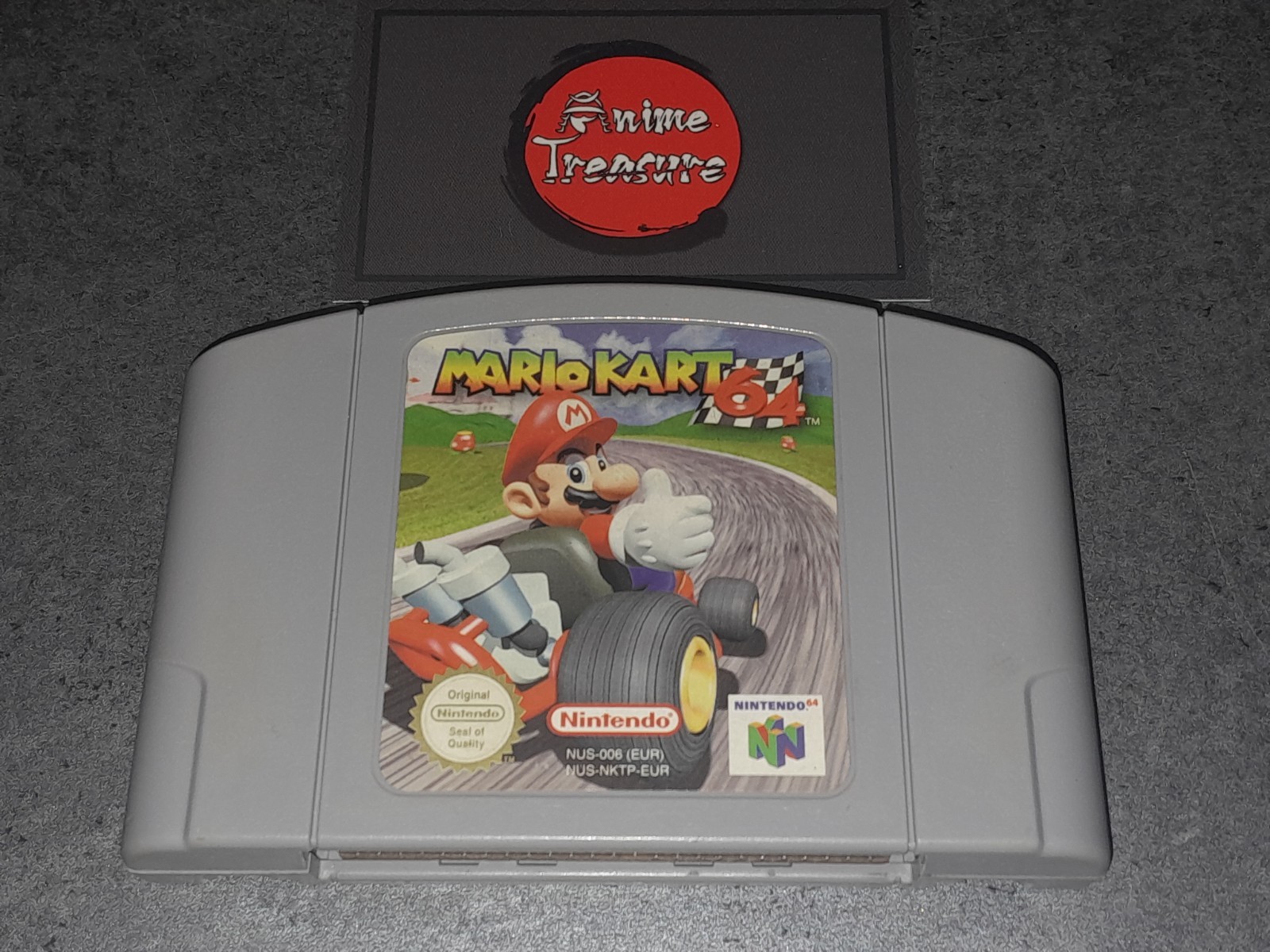 Jeu NINTENDO 64 : MARIO KART 64 cartouche en loose PAL EUR N64