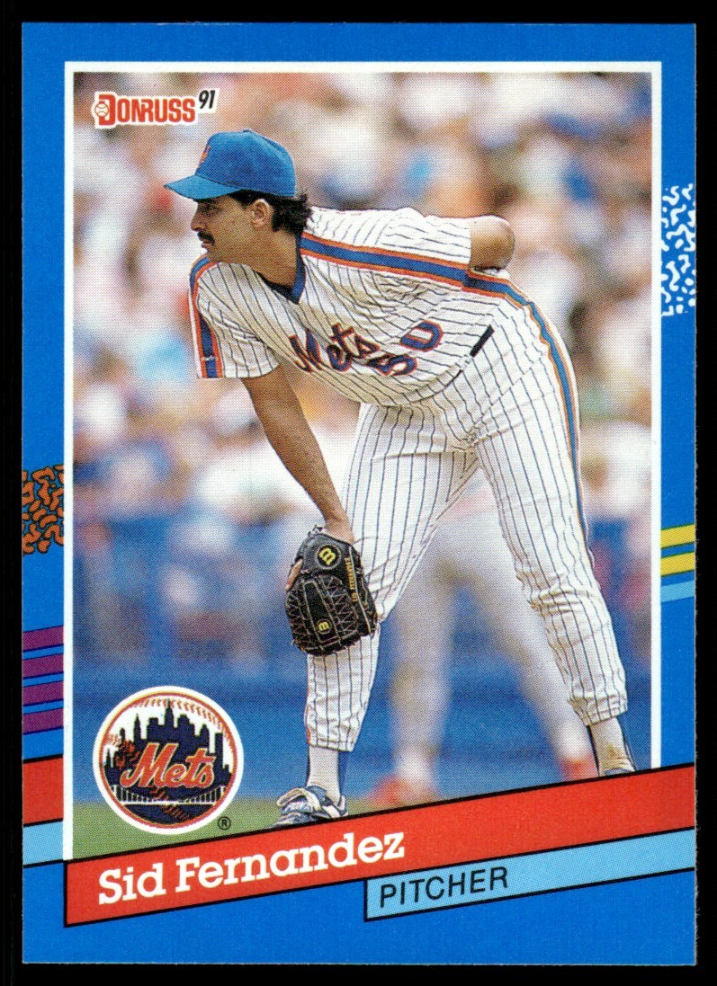 1991 DONRUSS SID FERNANDEZ #97 NEW YORK METS 2798
