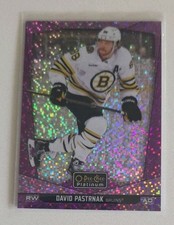 2024-25 OPC Platinum David Pastrnak Violet Pixels /299