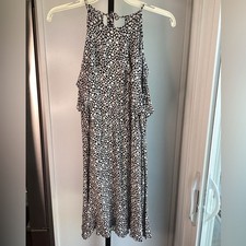 SALE - Zara Racer Back Floral Dress, size M