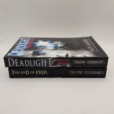 #ad Troy Barnes Bundle Signed Deadlight and The End of Ever Paperback Lot AU $69.99