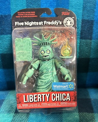Funko Walmart Exclusive: Five Nights at Freddy's Liberty Chica Vinyl Figure(NIB)