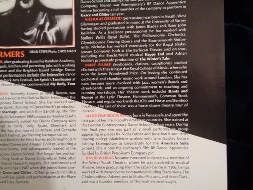 Vintage 1988 Extemporary Suddenly Out of the Blue Theatre Prog. - Scott Ambler - Foto 4 di 12