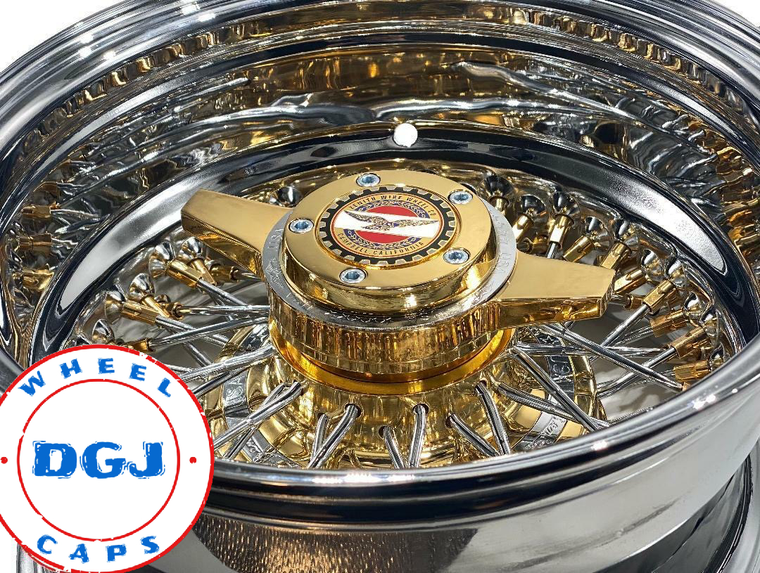13x7 Zenith Style Lowrider Wire Wheels with Chrome Ring 13x7 Zenith Style Lowrider Wire Wheels with Chrome Ring