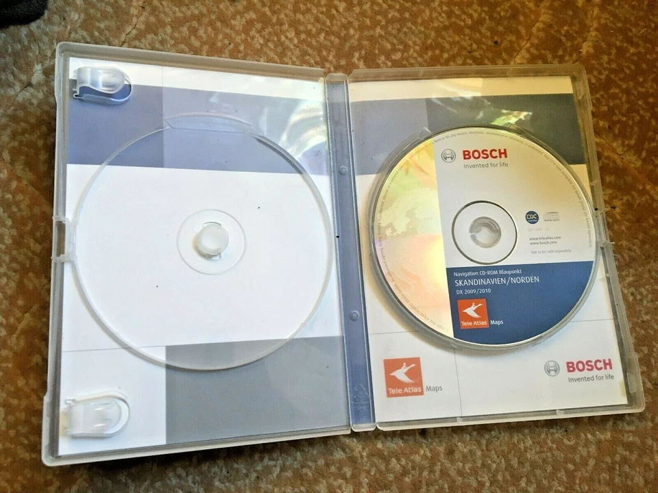 Navigation CD Blaupunkt Teleatlas Skandinavien / Norden 2009/2010 - Bild 2 von 3