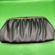 vintage black clutch