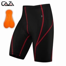 Men's Cycling Padded Compression Shorts Polyester Lycra New