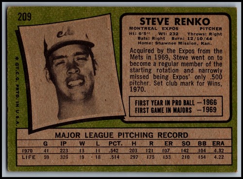 1971 Topps Baseball Cards 1-263 - You Pick - aaalvins - Picture 137 of 193