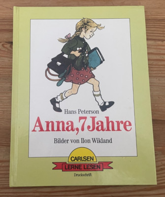 Kinder Hans Peterson Ilon Wikland - Anna, 7 Jahre (32 s.) CARLSEN LERNE LESEN HC