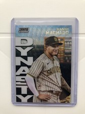 2022 Topps Stadium Club Chrome Manny Machado Dynasty Destiny Wave Refractor SP