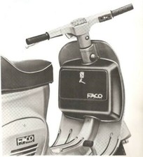 Bauletto allo scudo in ferro Faco per Piaggio Vespa 50 Special 125 Primavera ET3