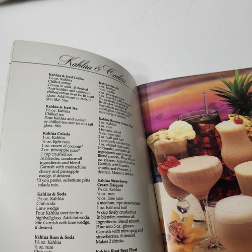 Kahlua Recipe Book 1986 Cookbook Color Paperback Booklet Drinks Bartender - Imagen 7 de 9