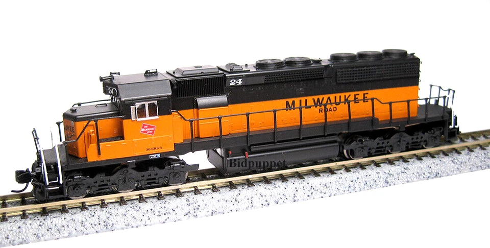 N Scale Intermountain 69389-04 SD40-2 Milwaukee Road Cab #29 DCC Ready - Image 4 of 4