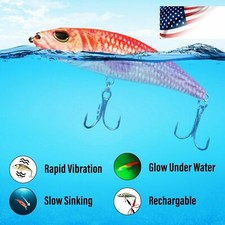 UFISH Robotic Twitching Lure Electronic Bass Bait Pike Muskie Crank Tackle