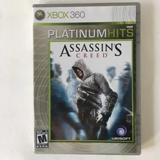 ASSASSIN'S CREED Xbox 360, 2007 Platinum Hits Complete Manual Tested Video Game
