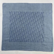 Vintage Christian Dior Handkerchief Pocket Square Bandana Neckerchief