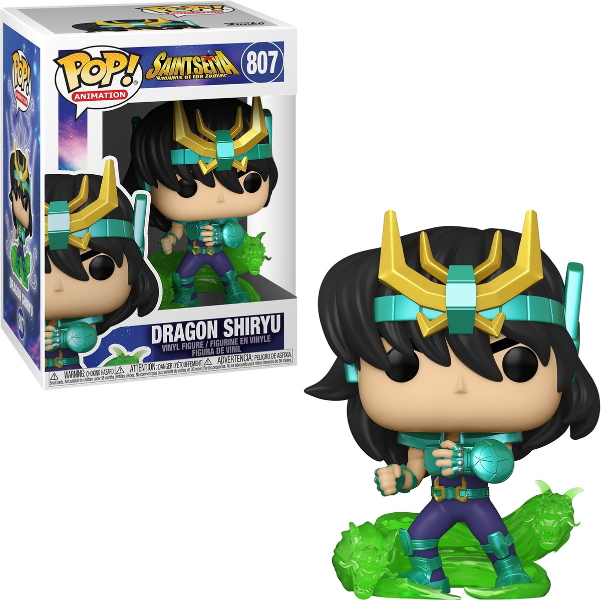 Saint Seiya - Dragon Shiryu 807 - Funko Pop! - Vinyl Figur