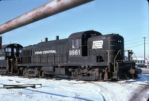 Penn Central (PC) - RS3m - #9961 - Original 35mm Slide