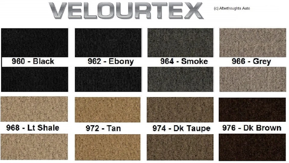 Lloyd Mats Velourtex Cadillac SRX Sideways Front Floor Mats (2004-2014) Foto 2 de 4