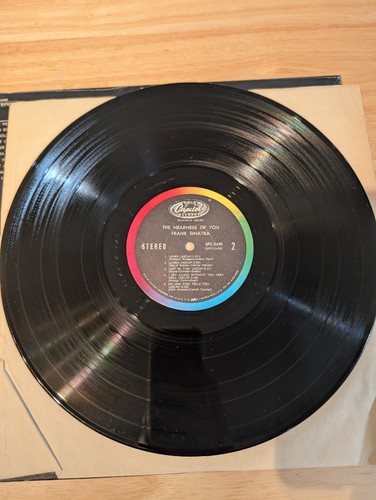 frank sinatra(the nearness of you)1967/stereo/capital/spc-3450/vinyl/album - Imagen 5 de 14