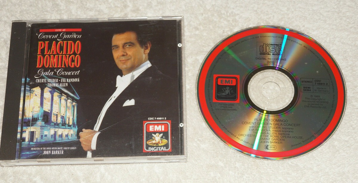 CD : Placido Domingo - Covent Garden Gala Concert (1989) Made in