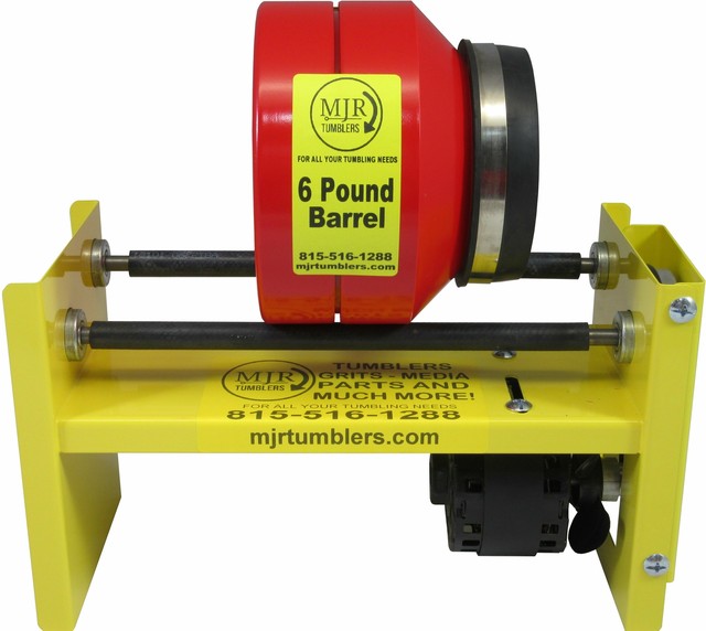 6 lb Rotary Rock Tumbler, MJR TUMBLERS AWARDED BEST HIGH END TUMBLER