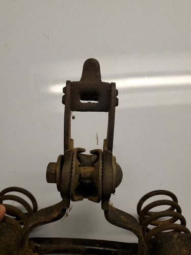 Prewar Elgin Fahrrad Lucky Siebensitzer Pfosten & Federsitzgestell - Bild 11 von 12