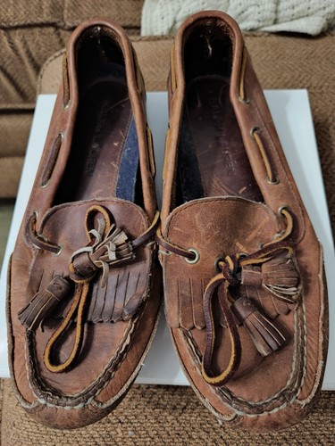 Leather Moccasin Loafer Driving Shoes 