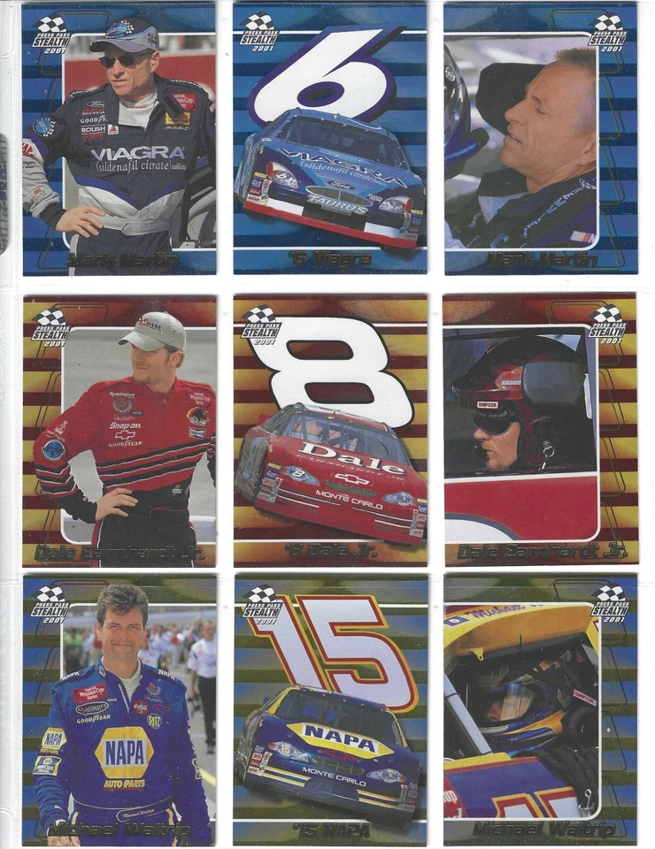 2001 Stealth HOLOFOIL--# G 69 Dale Jarrett--BV$4!--ONE CARD ONLY! - Image 4 of 4