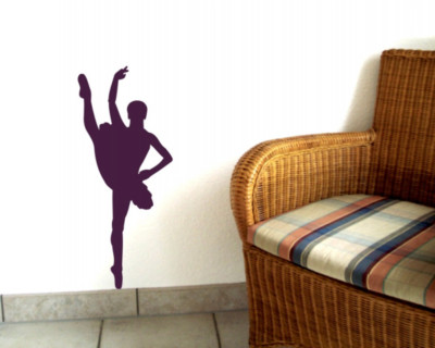 Wandtattoo Ballett Tänzerin Motiv 779 Wandaufkleber XXXL  25 Farben 10 Größen 