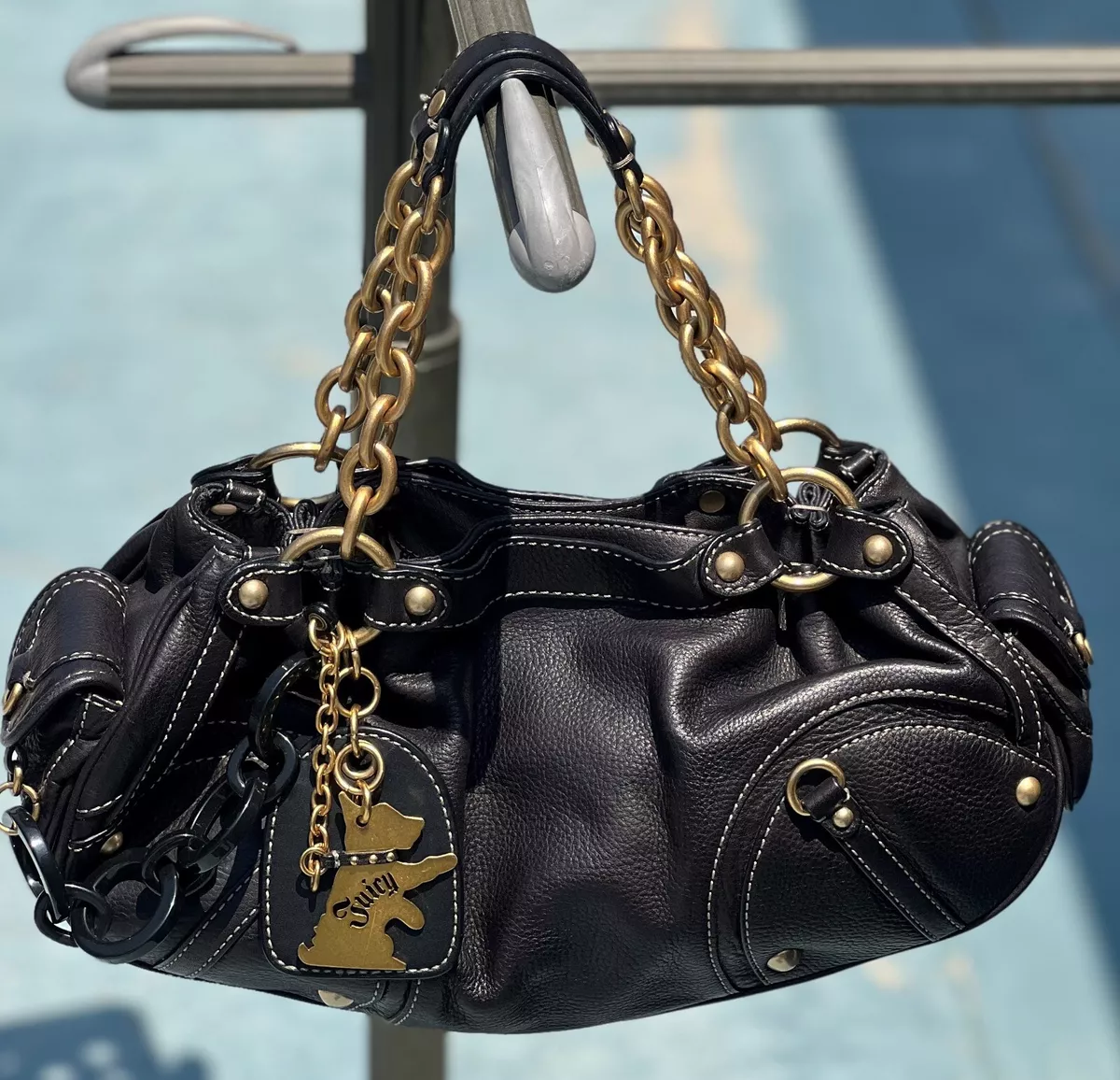 bag black gold hardware