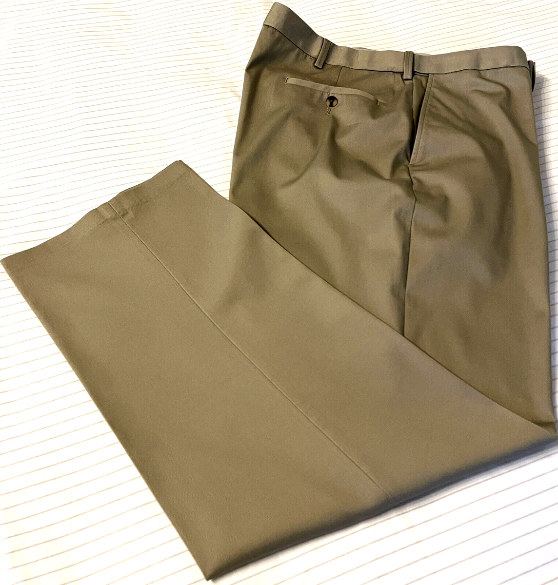 No Iron Dress Pants Haggar Men's No Iron - Classic Fit With Expandable Waist Flat Front Regular Big Tall