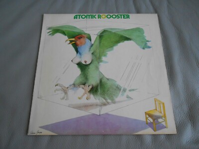 ATOMIC ROOSTER - S/T - 1st PRESS - UK - KEYBOARD MIX - +A / +B - ORLAKE