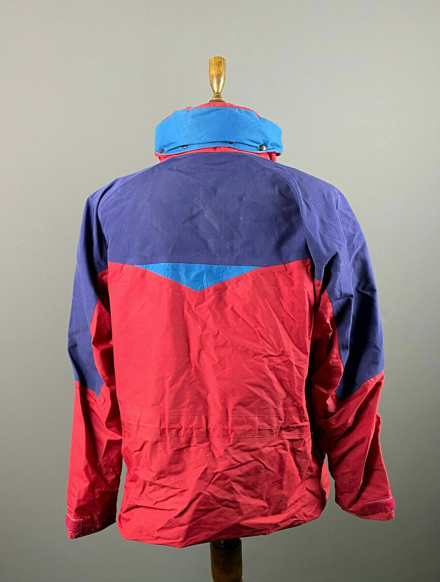 Men Berghaus Mera Peak Gore-Tex Red Blue Full Zip Men Berghaus Mera Peak Gore-Tex Red Blue Full Zip