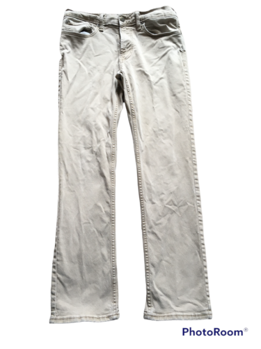 old navy men tan denim medium wash slim fit jeans size 30 x 30 - Afbeelding 1 van 4