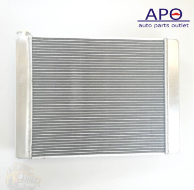 New GM Chevy Universal Racing Aluminum Radiator 2 Row 26'' x 19'' x3'' Welded G016 