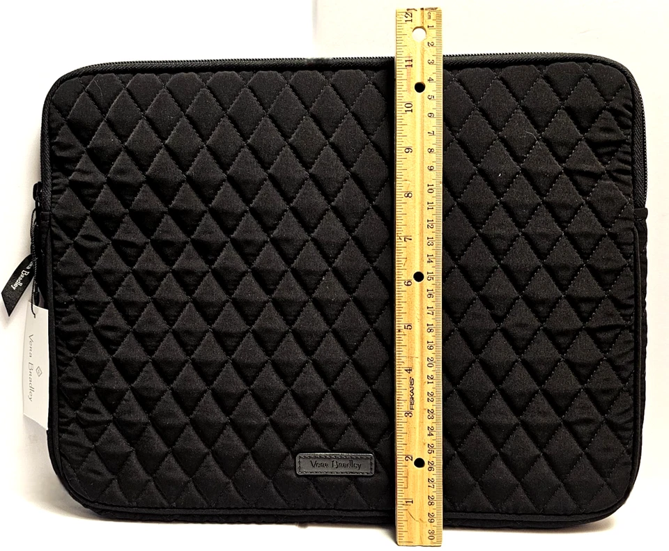 Чехол для ноутбука Vera Bradley из микрофибры классический черный совместимый с ноутбуком 15 дюймов - Изображение 3 из 4