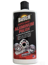 BUSCH ALUMINUM METAL POLISH Super Shine For uncoated aluminum & metals, 16 oz 