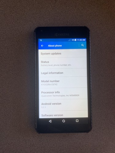 Kyocera Hydro View C6742 4GB Black (Cricket) - 第 2/5 張圖片