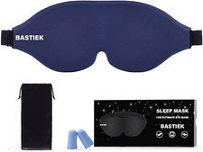 BASTIEK 3D Eye Mask Sleep Soft Padded Eye Mask for Sleeping Soft Padded for Men