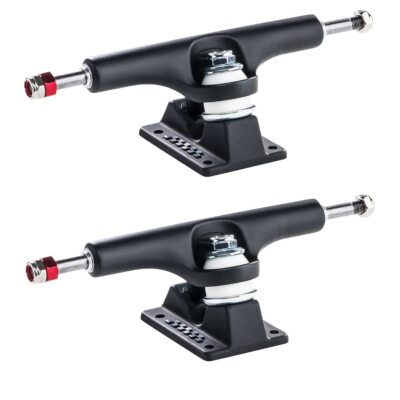 Ace Trucks MFG Skateboard Trucks AF1 Matte Black 77 (9.5'') Pair