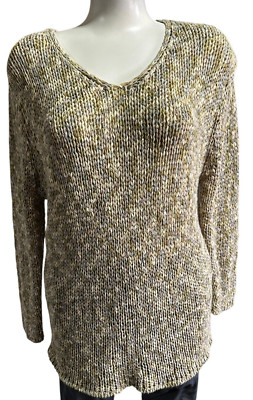 Natural Instincts Women's Blouse Sweater Tunic Pullover Oversized Size L
