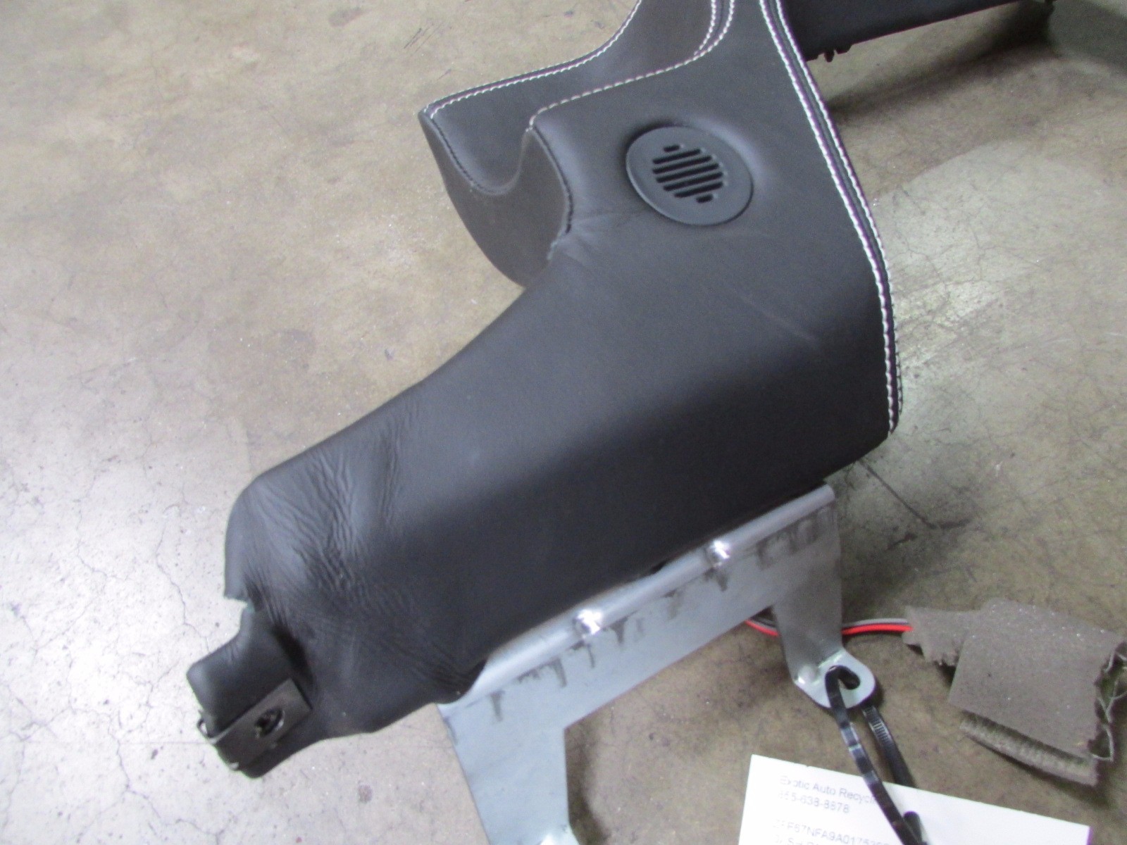 Ferrari 458 Italia, Center Lower Dash Panel, Black, Used, P/N 82584700
