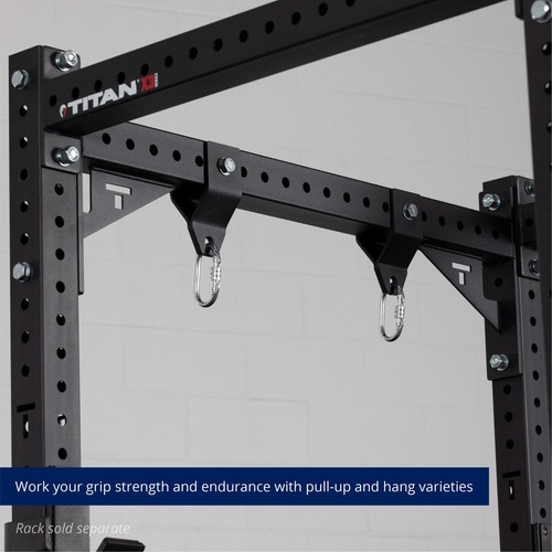 Titan Fitness Pair of Shackles Fit X-3 Series Power Racks, 500 LB Capacity - Picture 3 of 8
