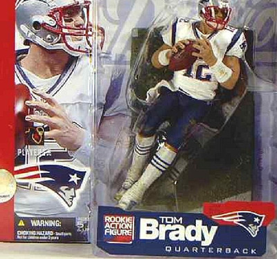 QB Tom Brady Figure McFarlane Sports NFL Football Series 5 New
