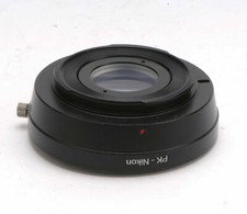Converter Pentax PK K Lens To Nikon Camera Mont Adapter